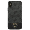 Guess 4G Triangle Kollektion - iPhone Xs / X Tasche (grau)