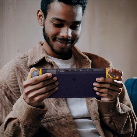 Spigen Nano Pop - Étui pour Nintendo Switch 2 (Blueberry Navy)