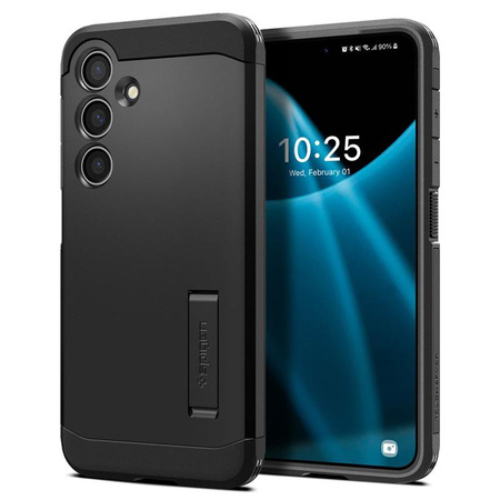 Spigen Tough Armor - Gehäuse für Samsung Galaxy S24 (Schwarz)