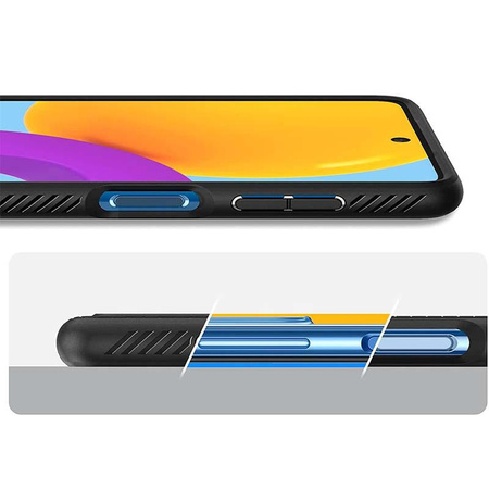 Spigen Liquid Air - Gehäuse für Samsung Galaxy M52 5G (Schwarz)