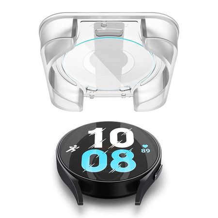 Spigen GLAS.TR EZ FIT 2-Pack - Tvrzené sklo pro Samsung Galaxy Watch 6 40 mm (2 ks)