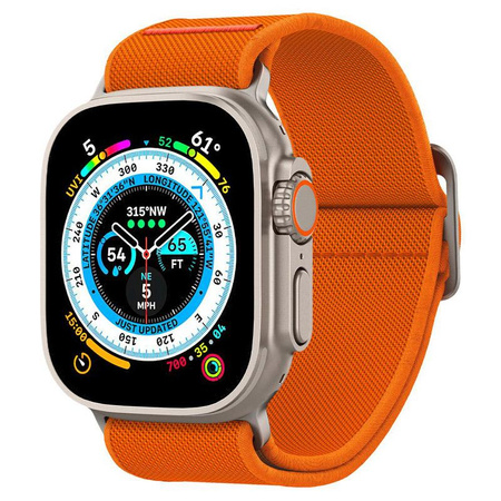 Spigen Fit Lite Ultra - Bracelet pour Apple Watch 42/44/45/49 mm (Orange)