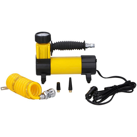 Dunlop - 12 V 100 Psi compressor, kit with hose and tips