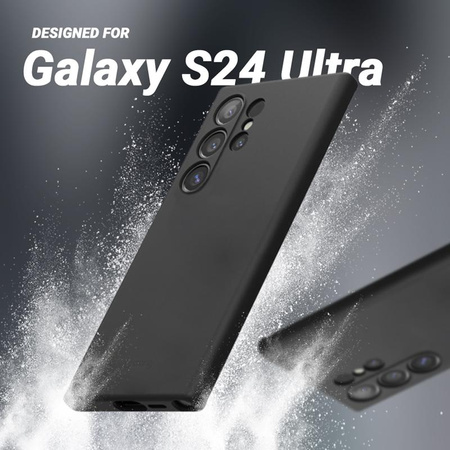 Crong Color Cover - Samsung Galaxy S24 Ultra Tasche (schwarz)