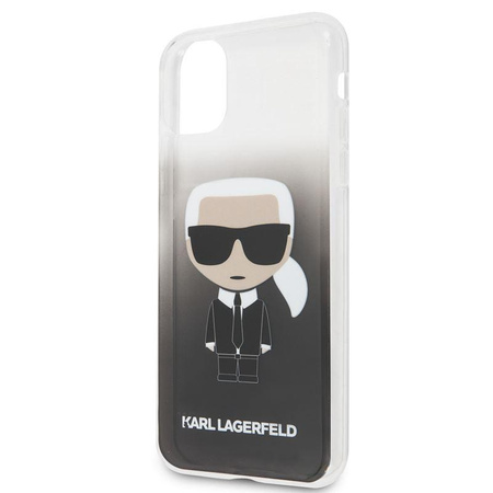 Karl Lagerfeld Iconic Karl Gradient - iPhone 11 Pro Max tok (fekete)