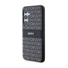 DKNY Leather Mono Stripe & Metal Logo - Samsung Galaxy S24 Case (black)