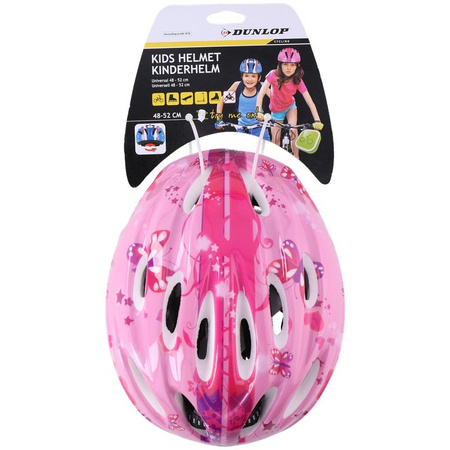 Dunlop - Kask dziecięcy (Różowy)