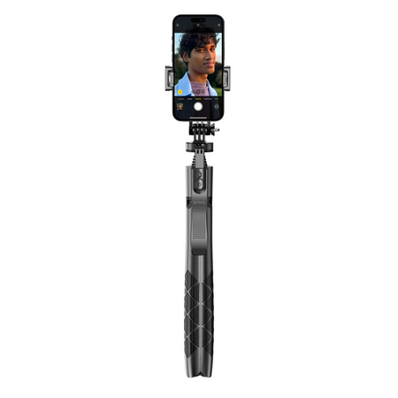 LE BÂTON SELFIE BLUETOOTH AVEC PILOTE STABLE, pour téléphone, GoPro, Crong SelfieGo Ultra 