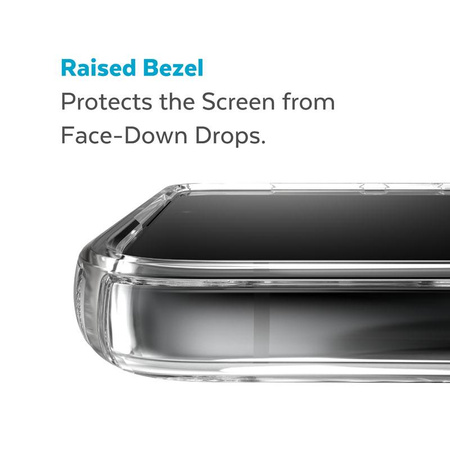 Speck Presidio Perfect-Clear - Étui pour Samsung Galaxy S23+ avec revêtement MICROBAN (transparent)