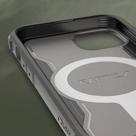 X-Doria Raptic For Built MagSafe - Gehäuse für iPhone 14 Plus (Falltest 6m) (Schwarz)