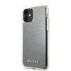 Guess Glitter Case - Coque pour iPhone 11 (Argent)