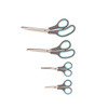 Alpina - Set of ergonomic scissors 4 pcs.