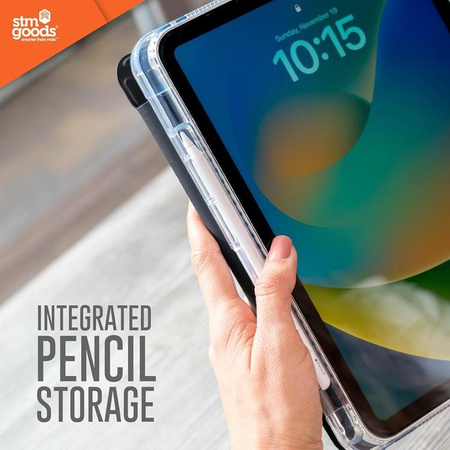 STM OPP – Case for iPad Air 11” M3 (2025) / M2 (2024) (Black)