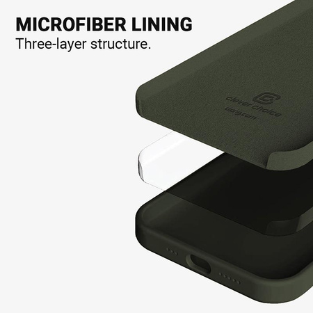 Crong Color Cover - Etui iPhone 13 Pro (zielony)