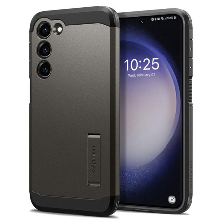 Spigen Tough Armor - Gehäuse für Samsung Galaxy S23+ (Gunmetal)