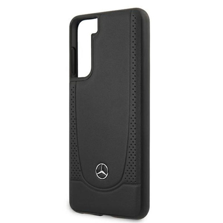 Mercedes Leather Urban Line - Case for Samsung Galaxy S21 + (black)