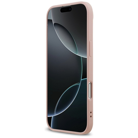 ETUI DO IPHONE AIR GUESS ORYGINALNE RÓŻOWE BROKATOWE ELEGANCKIE CASE