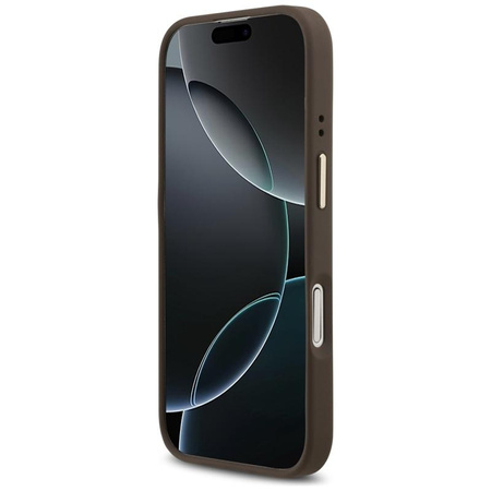 ETUI DO IPHONE 17 do MAGSAFE GUESS BRĄZOWE ORYGINALNE ELEGANCKIE MODNE