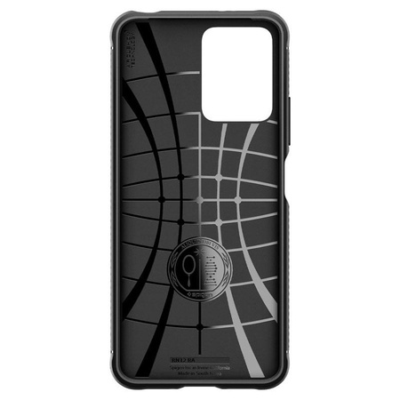 Spigen Rugged Armor - pouzdro pro Xiaomi Redmi Note 12 5G/POCO X5 5G (černé)