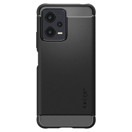 Spigen Rugged Armor - Étui pour Xiaomi Redmi Note 12 5G/POCO X5 5G (Noir)