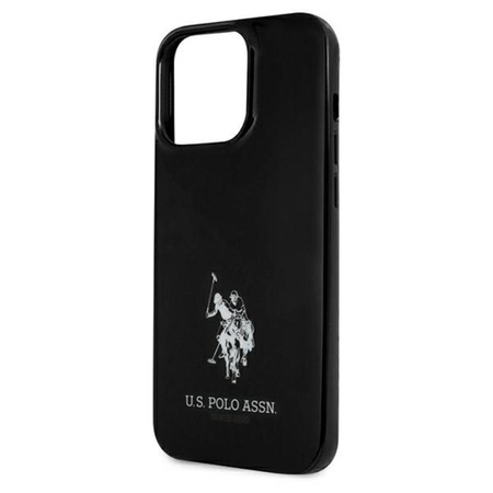 US Polo Assn Horses Logo - iPhone 13 Pro Max tok (fekete)