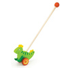 Viga Toys - Dřevěné dinosauří tlačení