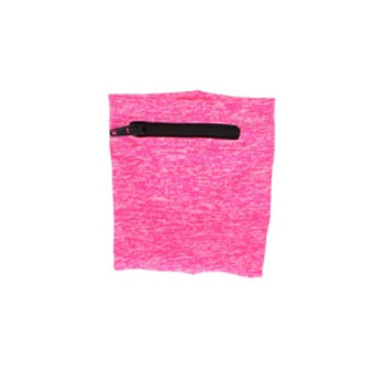 SPORTING ARM-BAND FOR RUNNING, Rosa mit Reißverschlusstasche, Dunlop