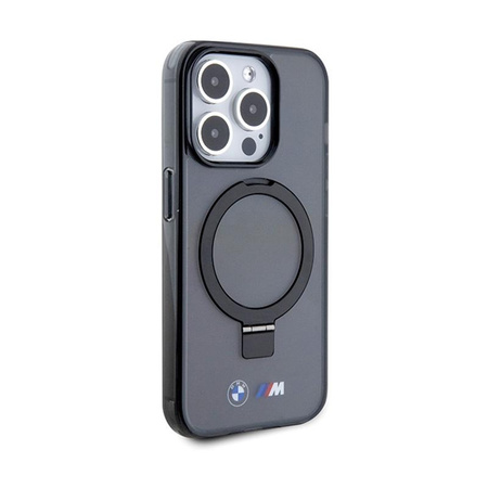 BMW Ring Stand M Collection MagSafe - iPhone 15 Pro Tasche (schwarz)