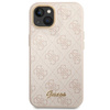 Guess 4G Metal Camera Outline Case - iPhone 14 Plus Case (Pink)