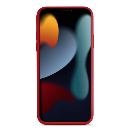 PURO ICON Cover - iPhone 13 Hülle mit antimikrobiellem Schutz (rot)
