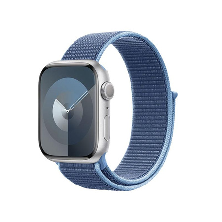 Crong Nylon - Sports Strap for Apple Watch 44/45/46/49 mm (Ocean Blue)