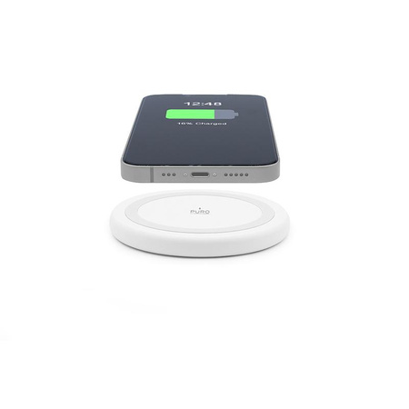 PURO Wireless Charging Station QI - Qi inductive wireless charger (white)