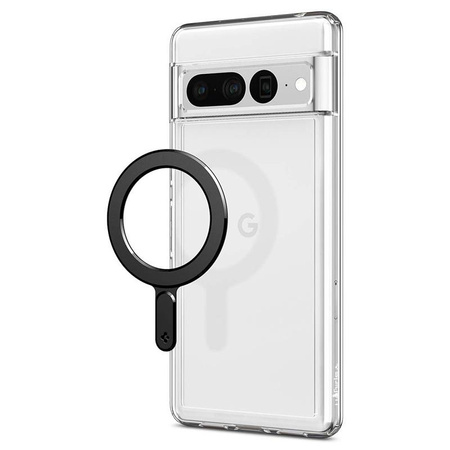 Spigen OneTap Ring Magnetic MagSafe Plate - Universeller Magnetring für Tasche / Smartphone (Schwarz)