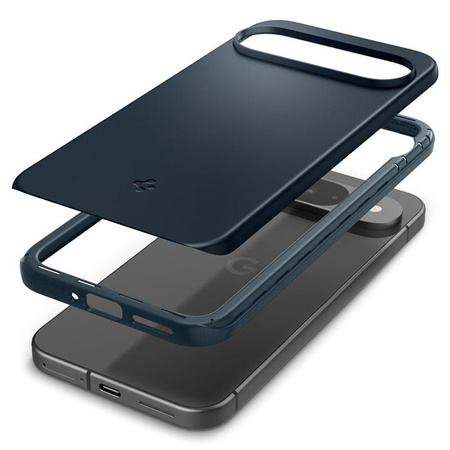 Spigen Thin Fit - pouzdro pro Google Pixel 9 / 9 Pro (Metal Slate)