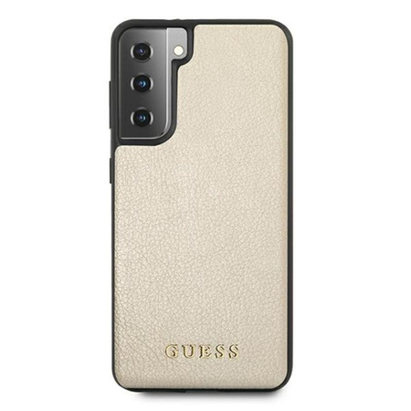 Guess Iridescent - Samsung Galaxy S21 Case (Gold)