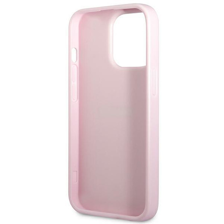 Guess Saffiano Hot Stamp & Metal Logo - iPhone 13 Pro Case (lilac)