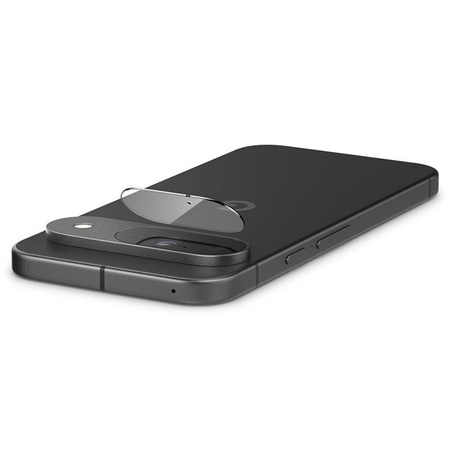 Spigen Optik.TR EZ Fit Camera Lens Protector 2-Pack - Szkło ochronne na obiektyw do Google Pixel 9 (2 szt) (Przezroczysty)