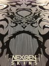 Nexgen Skins - 3D effect iPhone 4 / iPhone 4S case skin set (Tribal Tungsten 3D)