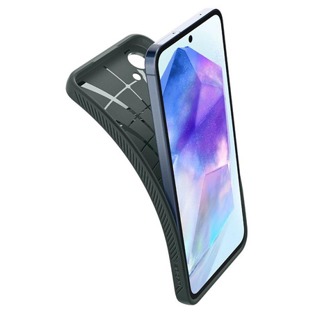 Spigen Liquid Air - Etui pour Samsung Galaxy A55 5G (Abyss Green)