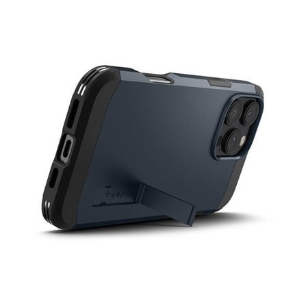 Spigen Tough Armor MagSafe - pouzdro pro iPhone 16 Pro (Metal Slate)