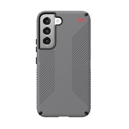Speck Presidio2 Grip - Samsung Galaxy S22 tok MICROBAN bevonattal (grafitszürke/fekete)
