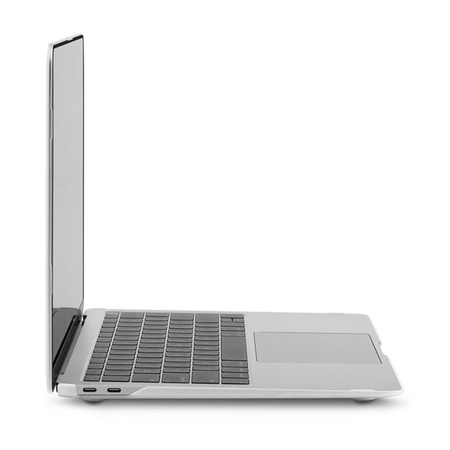 Moshi iGlaze Hardshell Case - Obudowa MacBook Air 13" Retina (M1/2020/2019/2018) (Stealth Clear)