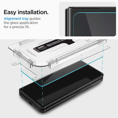 Spigen GLAS.TR EZ FIT - Szkło hartowane do Samsung Galaxy Z Fold 4