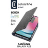 Cellularline Book Case - Étui Samsung Galaxy A25 5G (noir)