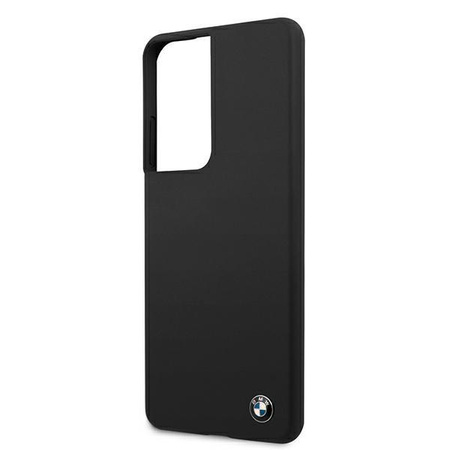 BMW Hardcase Silicone Signature Logo – Etui Samsung Galaxy S21 Ultra (czarny)