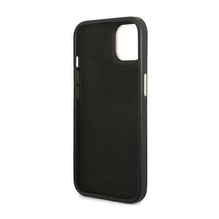 Guess 4G Metal Camera Outline Tasche - iPhone 14 Tasche (schwarz)