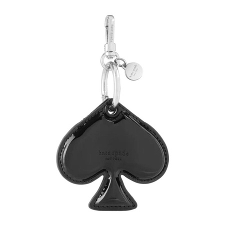 Brelok Kate Spade New York do AirTag – czarny, z logo marki, eleganckie wykończenie