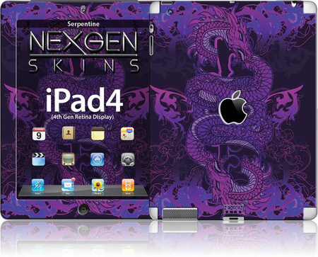 Nexgen Skins - iPad 2/3/4 3D-Effekt-Skin-Set (Serpentine 3D)