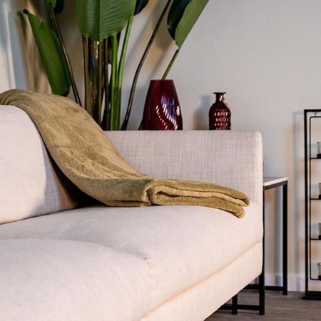Koc flanelowy 200x150cm (zielony)