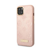 Guess Plaque logo Peony MagSafe - Etui iPhone 13 (rose)